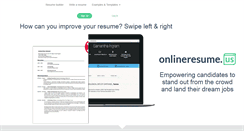 Desktop Screenshot of onlineresume.us